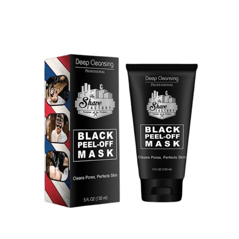 THE SHAVE FACTORY MASCHERA VISO SCHWARZE PEEL-OFF MASKE