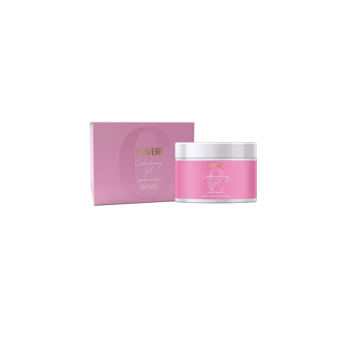 COVERI CONTEMPORARY GIRL ROSE GLOW KÖRPERCREME 400ML