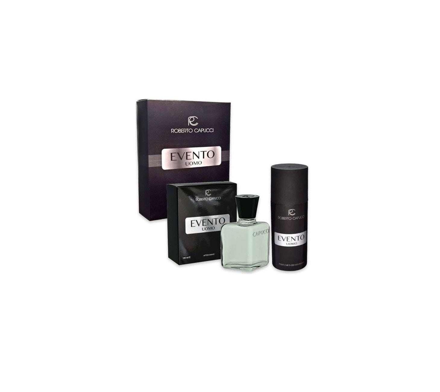 CAPUCCI EVENTO A.SHAVE 100ML + DEO 150ML