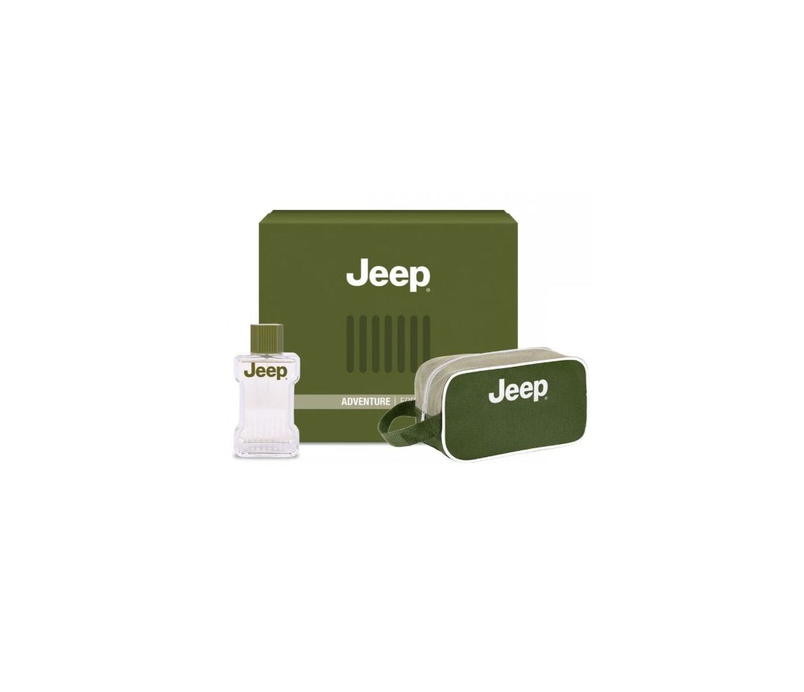 JEEP ADVENTURE FOR MEN EDT 100ML + BEAUTY CASE SET