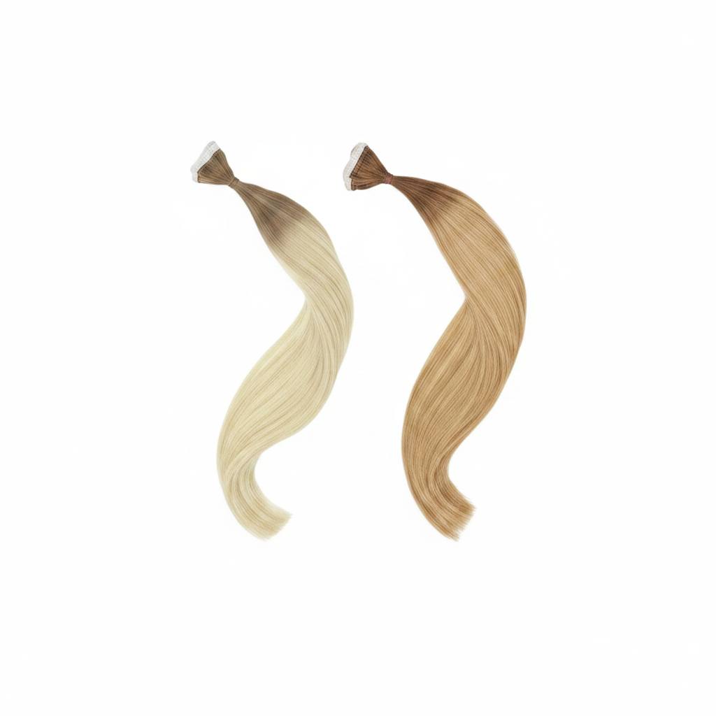 DI BIASE HAARVERLÄNGERUNG GLATTE STRÄHNEN KLEBE 2,5GR OMBRE X 10ST 50CM ART. STKR 4 CM 50 SH