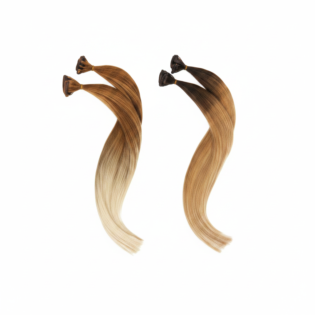 DI BIASE EXTENSIONS GLATTE HAARE KERATIN STRÄHNEN OMBRE 0,8GR X 20ST 50CM ART. 2002.SH