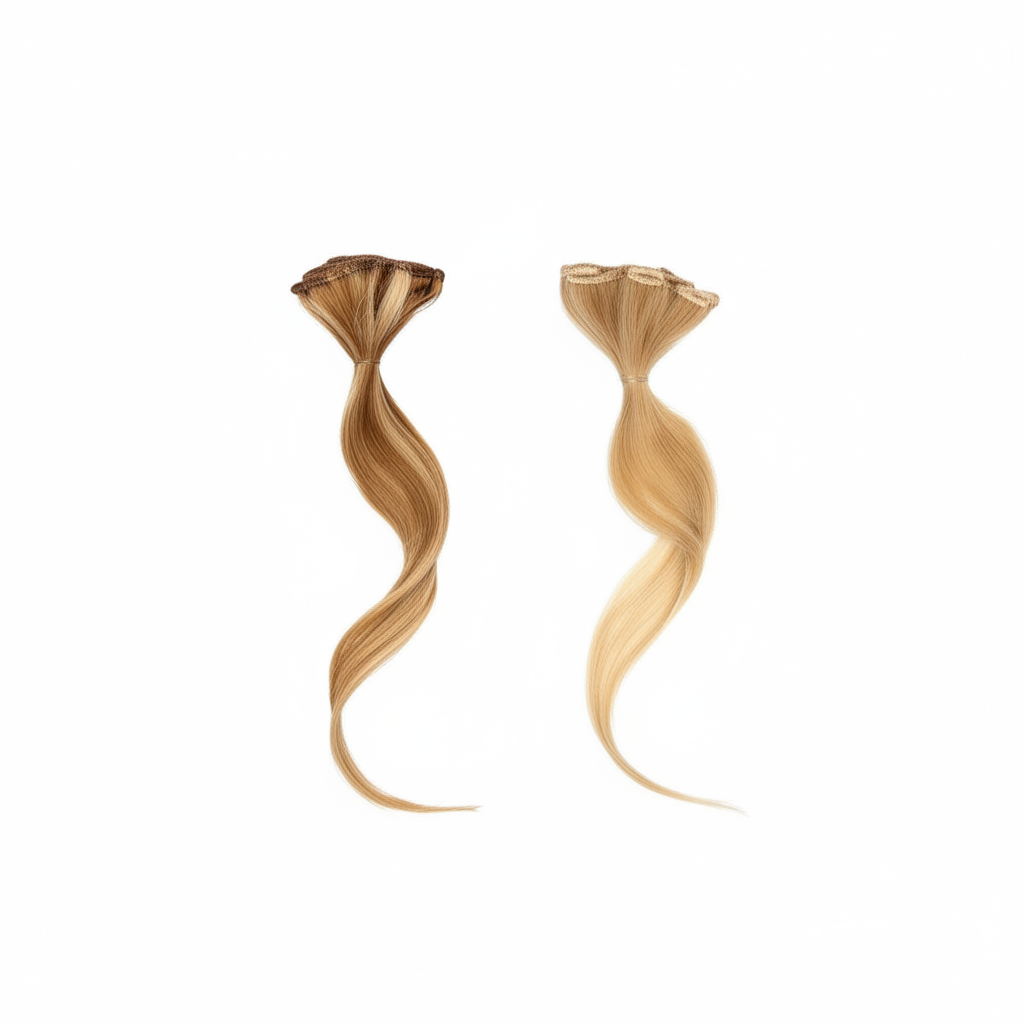 DI BIASE CLIP EXTENSIONS 1 BAHN 22 GRAMM GLATTE GEWEBTE HAARE 3 CLIPS 50-55CM ART. EASY THREE