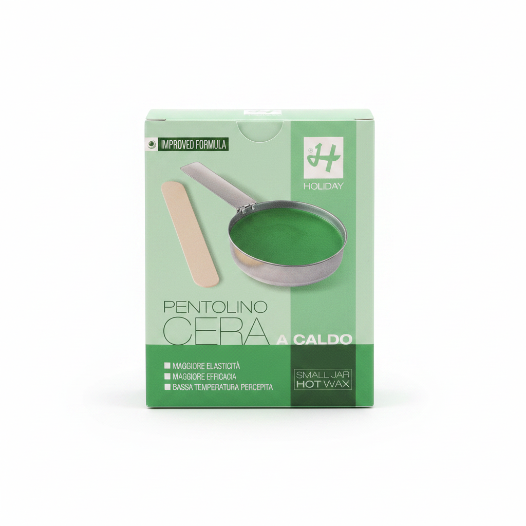 HOLIDAY WACHSWARMWACHS IM GRÜNEN TÖPFCHEN CHLOROPHYLL 120GR