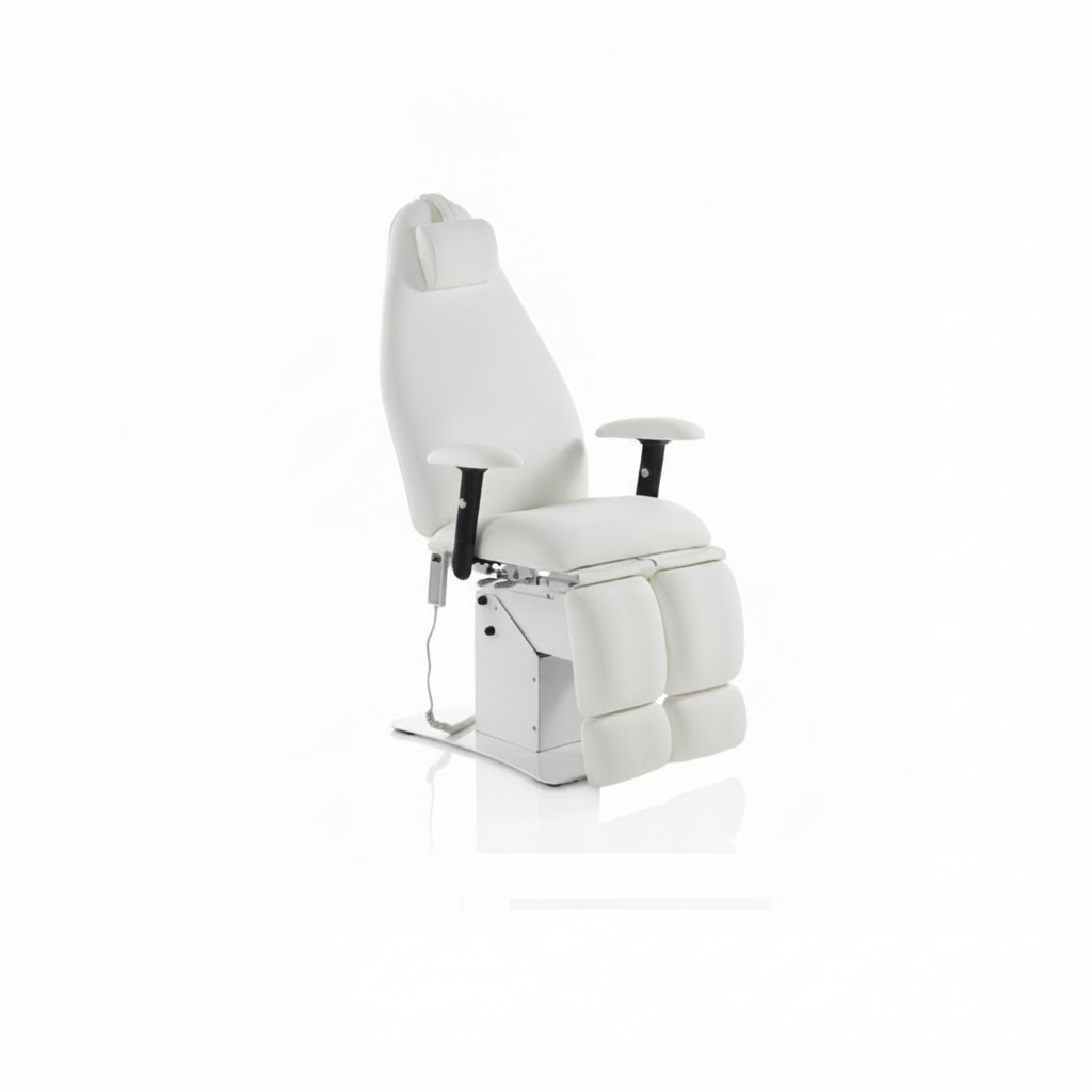 ELEKTRISCHER PEDIKÜRESTUHL ALLONGÈ WEISS ART. 370.040