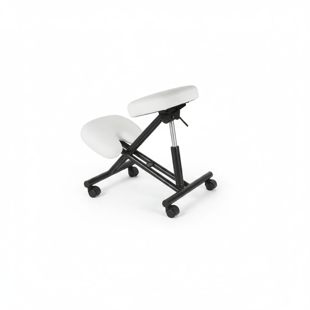 ERGONOMISCHER HOCKER MASTER INOX WEISS ART.350.318