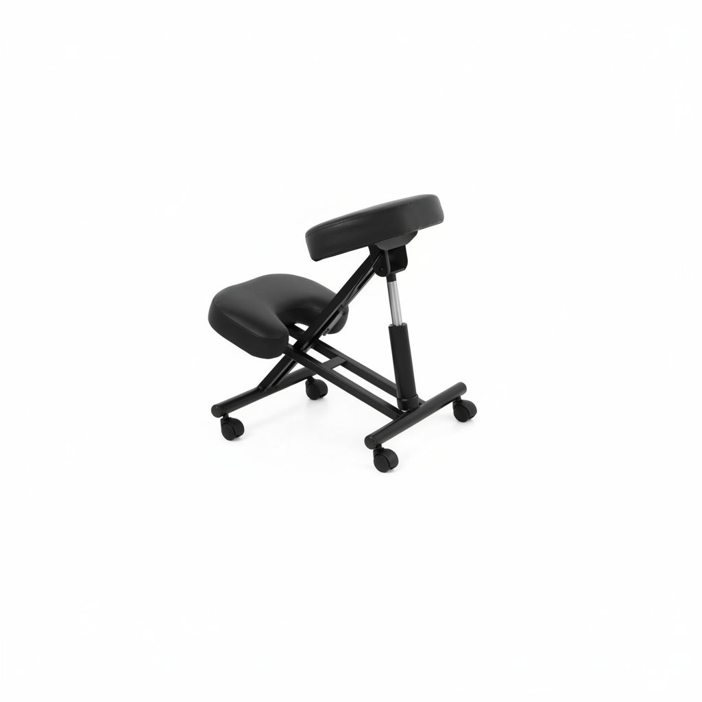 ERGONOMISCHER HOCKER SCHWARZ ART.350.315