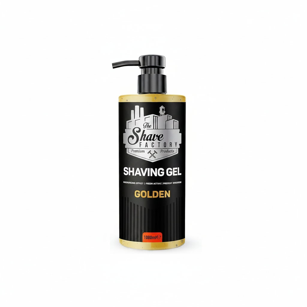 THE SHAVE FACTORY GEL BARBA RASIERGEL GOLDEN 1000ML