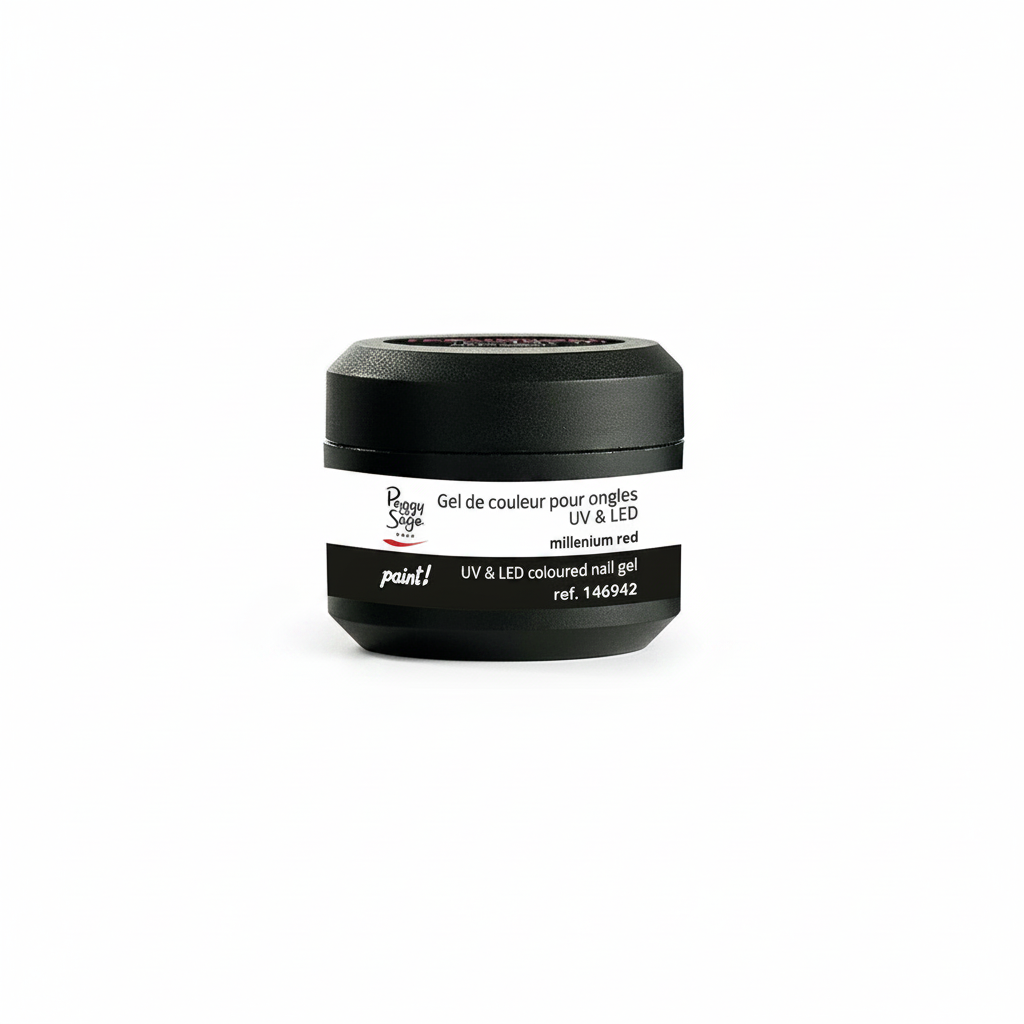PEGGY SAGE GEL UV&LED FARBE PAINT MILLENIUM RED 5GR. 146942