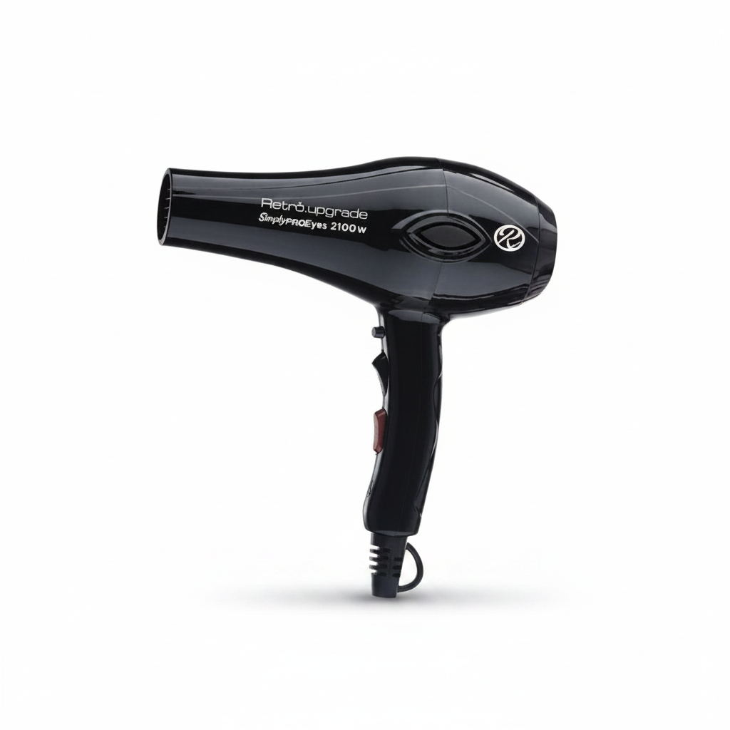 RETRO' HAARTROCKNER UP.SIMPLY PRO EYES 2000W SCHWARZ