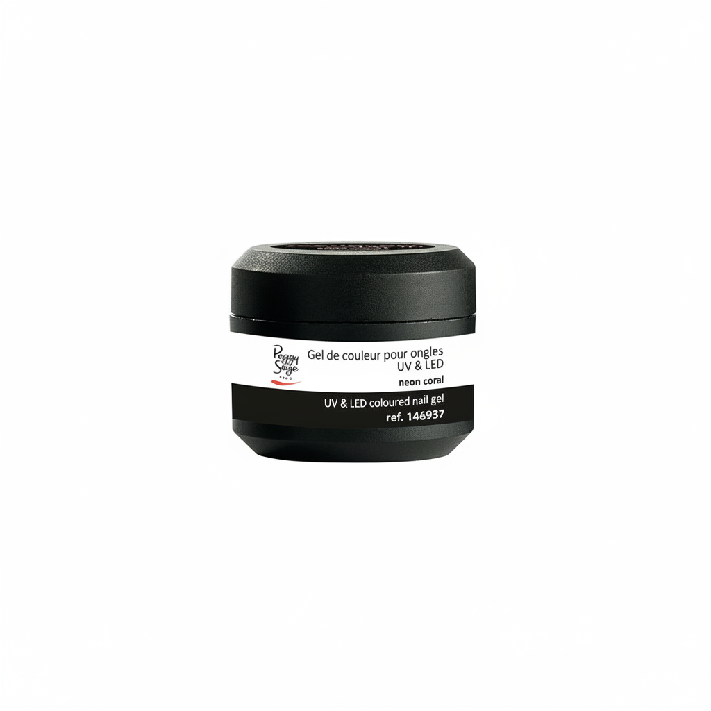 PEGGY SAGE UV & LED FARBIGES GEL NEON CORAL
