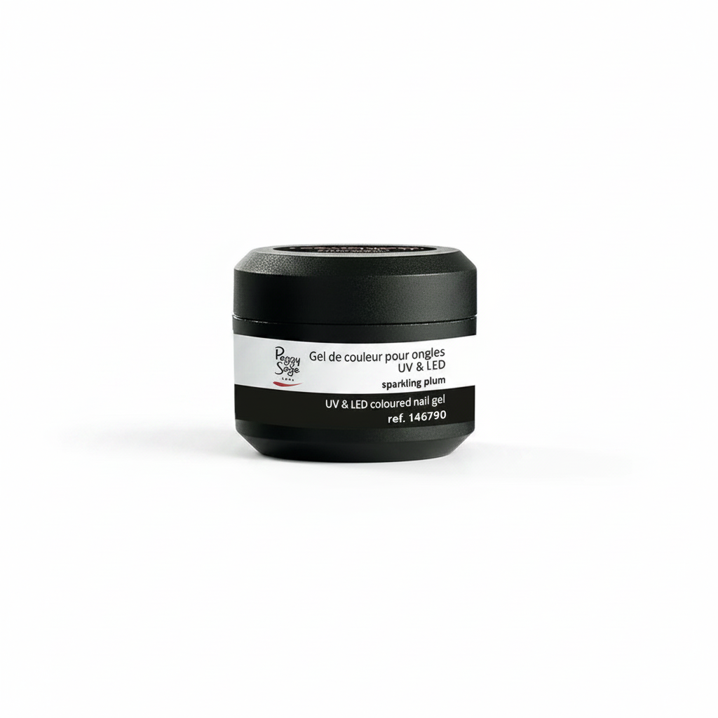 PEGGY SAGE UV & GEL LED SPARKLING PLUM