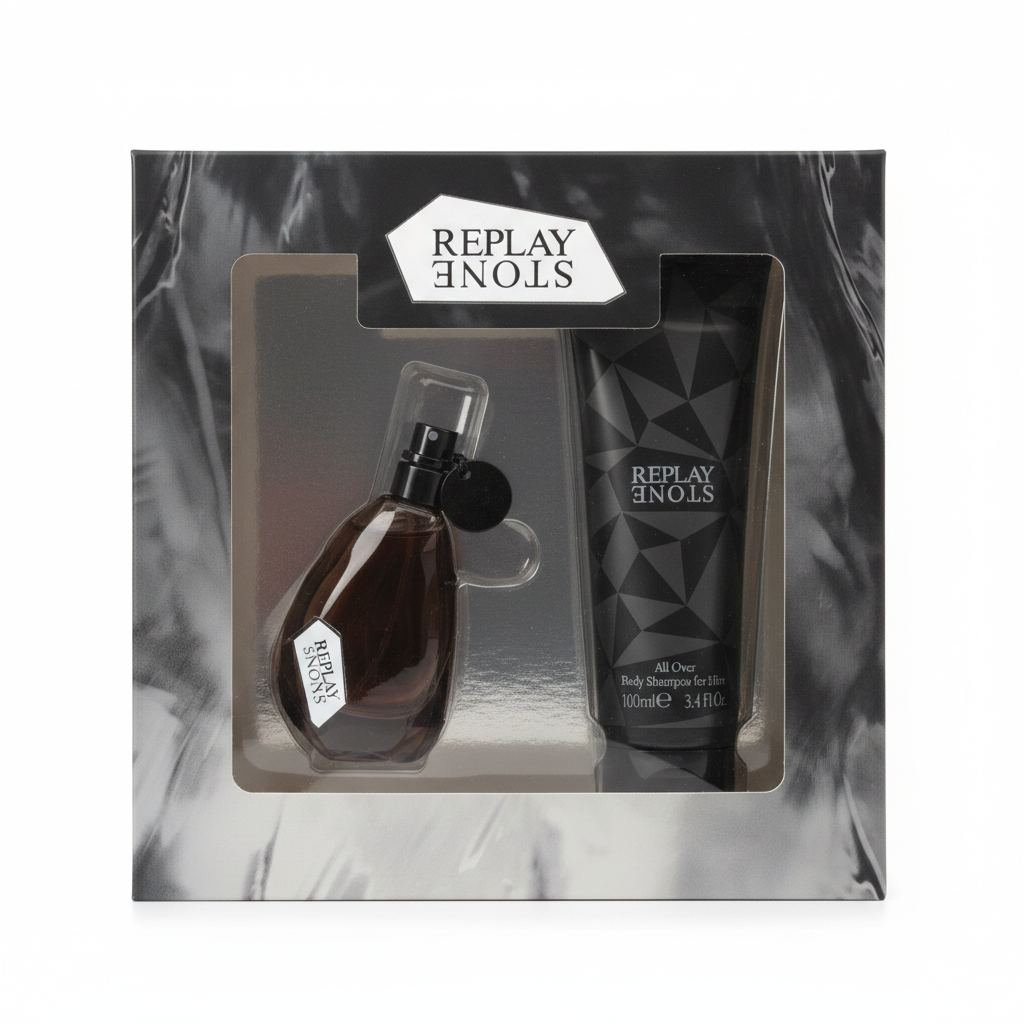 REPLAY STONE FÜR IHN KOMPAKTSET EDT 30ML+DUSCHGEL 100ML