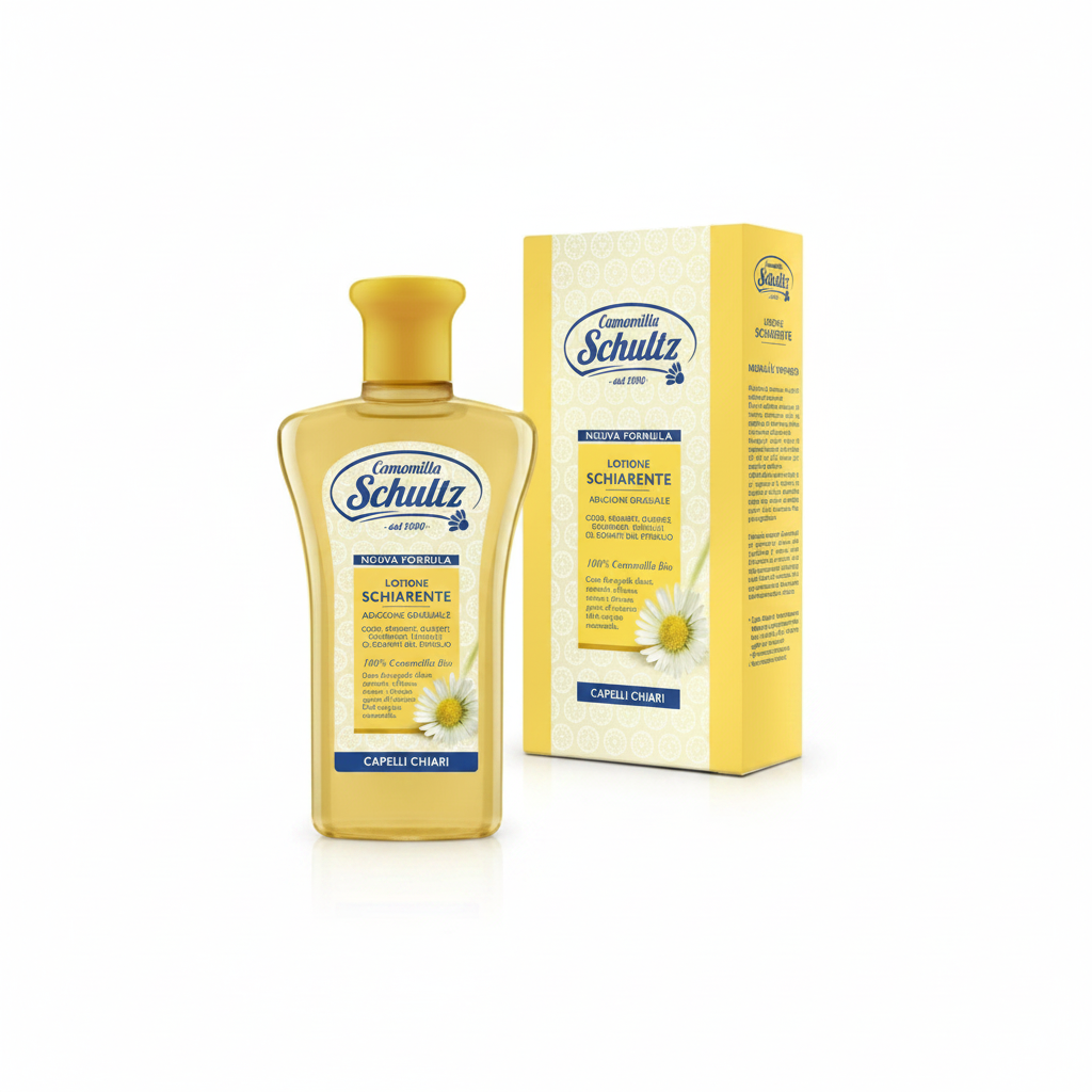 SCHULTZ AUFHELLENDE LOTION 100% BIO KAMILLE 200ML