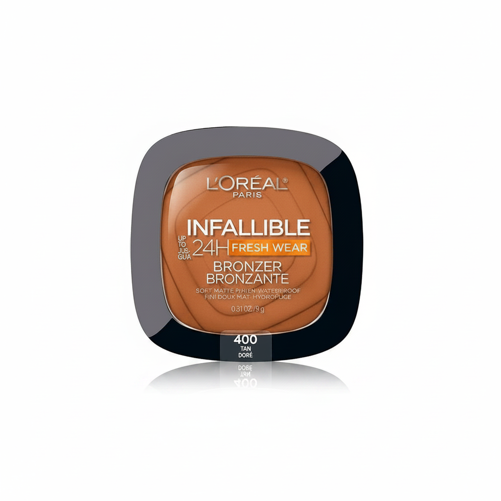 L'OREAL INFAILLIBLE 24H MATTE BRONZING PUDER N.400