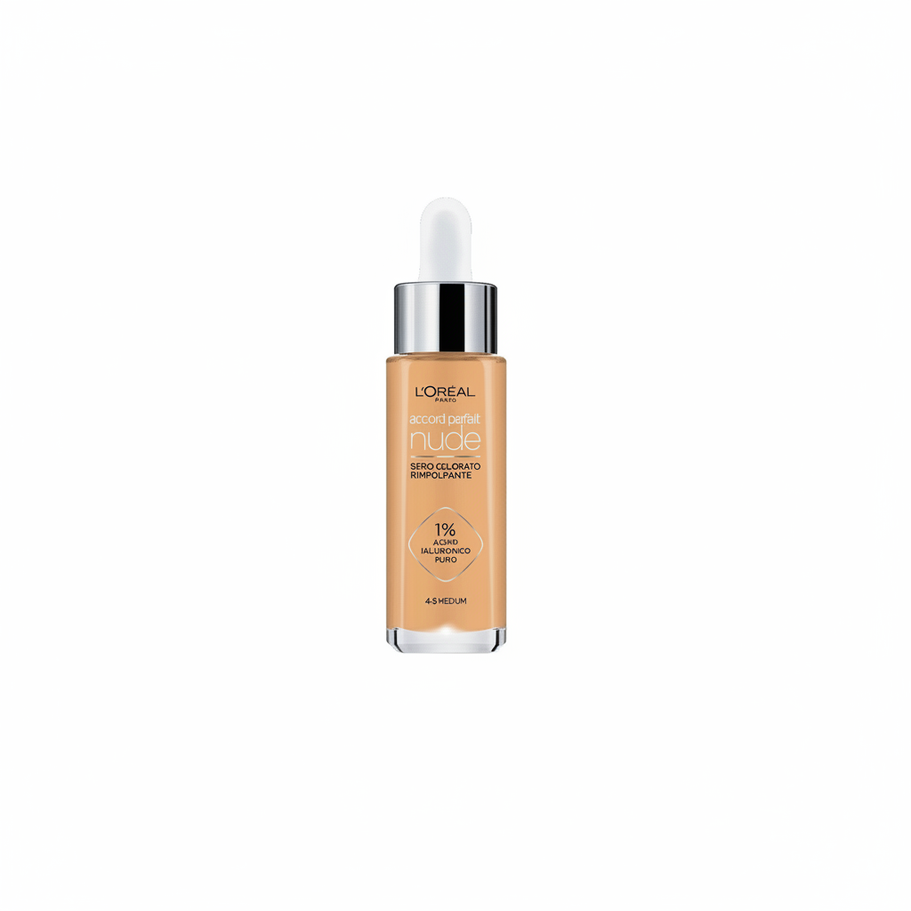 L'OREAL FONDOTINTA ACCORD PARFAIT NUDE 4-5 MITTEL 30ML