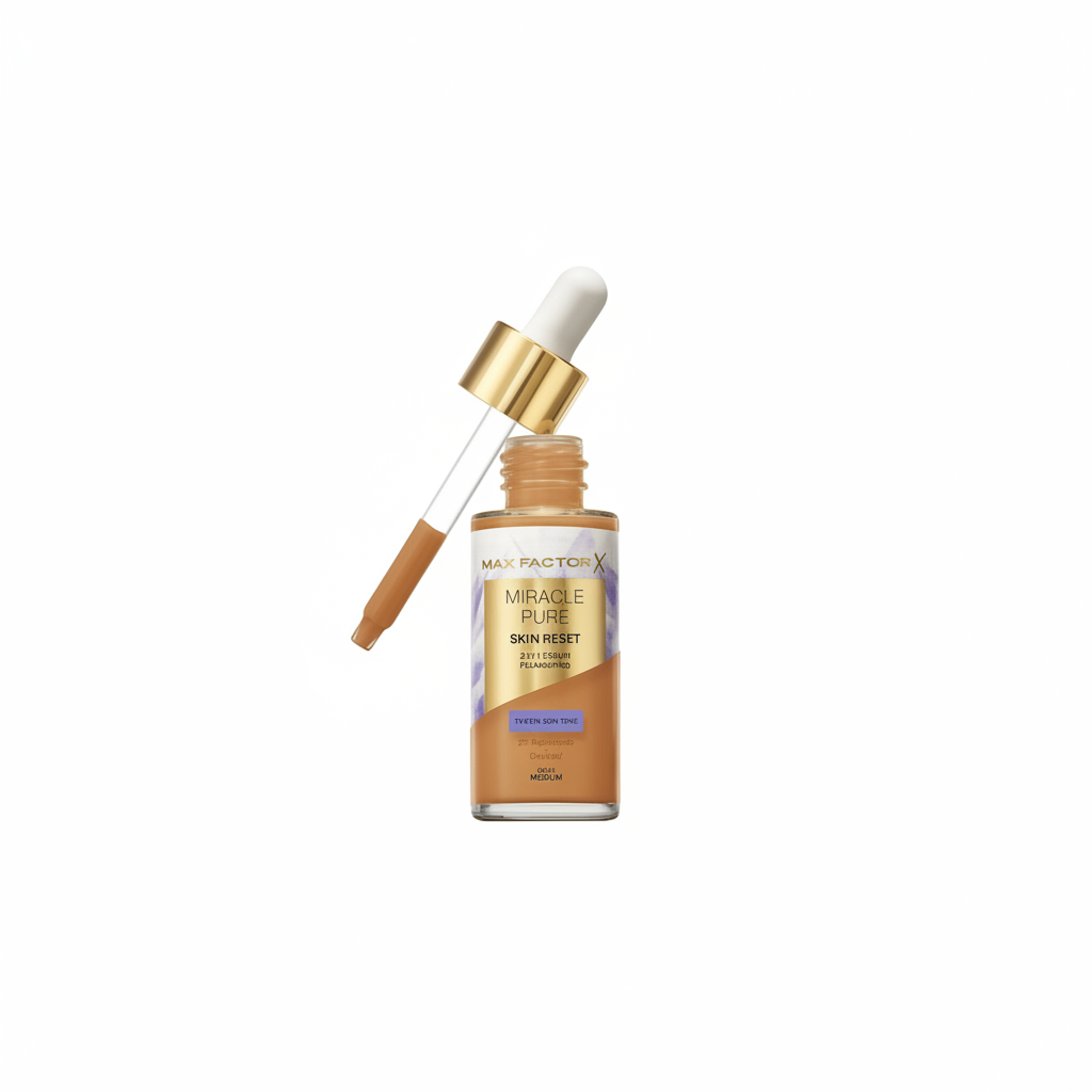 MAX FACTOR MIRACLE PURE SKIN RESET 2IN1 SERUM GRUNDIERUNG 30ML N.80-85