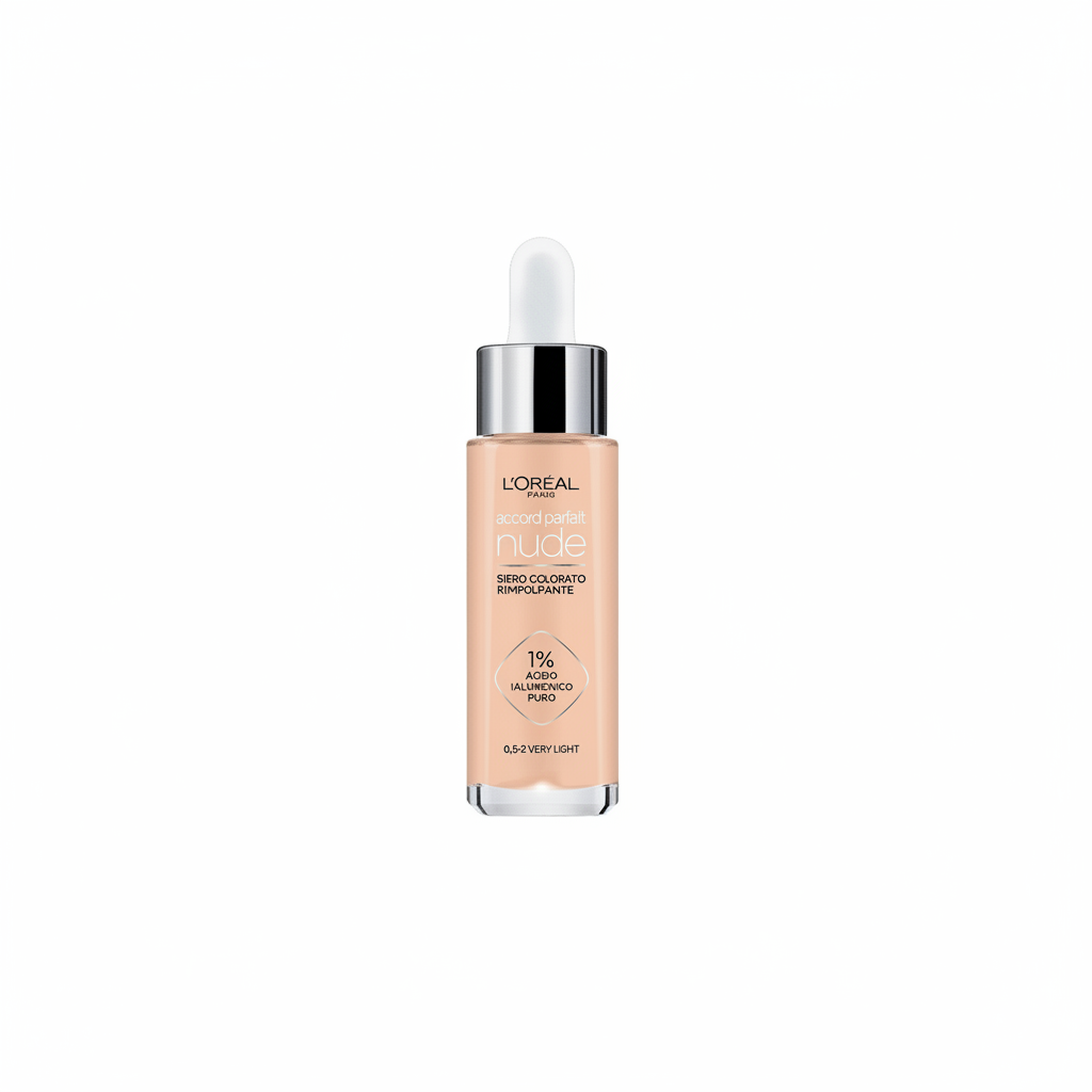 L'OREAL FONDOTINTA ACCORD PARFAIT NUDE 0,5-2 SEHR HELL 30ML