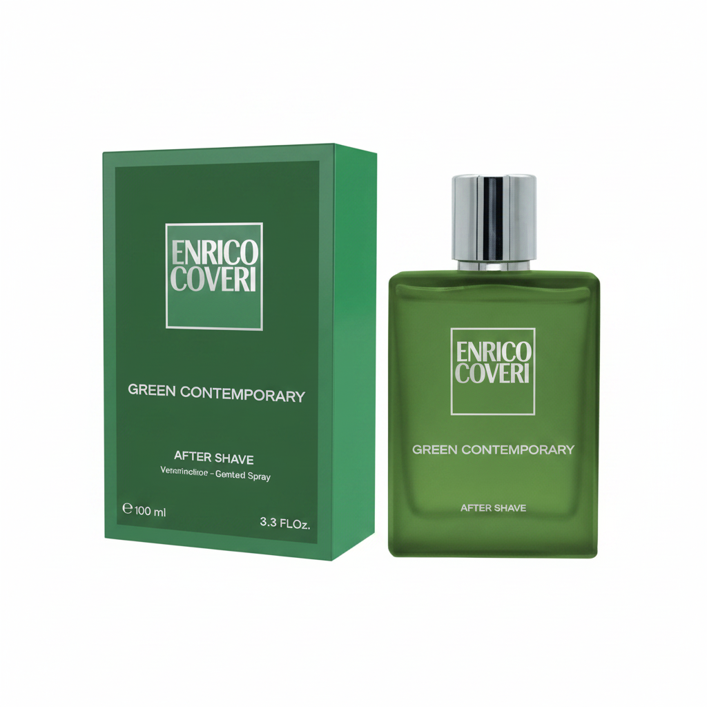 ENRICO COVERI GREEN CONTEMPORARY AFTER SHAVE SPRAY 100ML