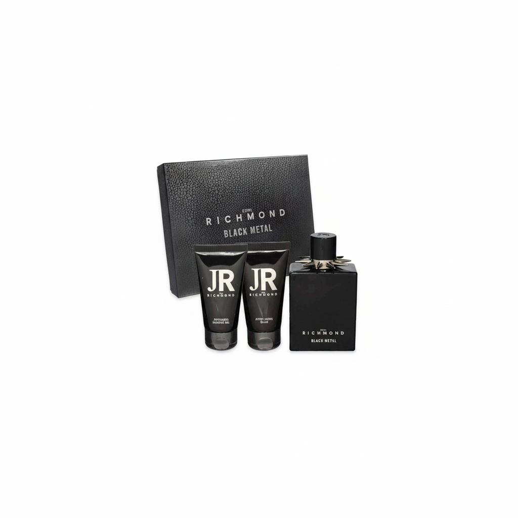 RICHMOND BLACK METAL EDP 100ML + KÖRPERLOTION 50ML + DUSCHGEL 50ML
