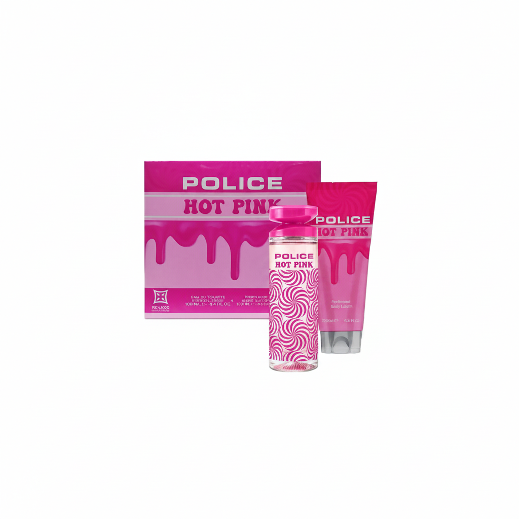 POLICE HOT PINK EDT 100ML + KÖRPERLOTION 125ML