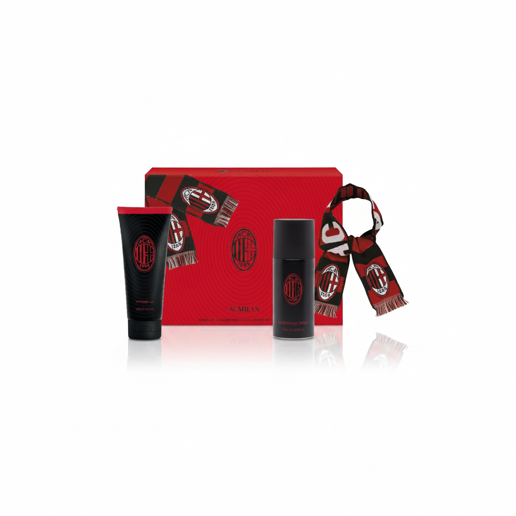 MILAN GESCHENKSET DEO 150ML + DUSCHGEL 200ML + SCHAL