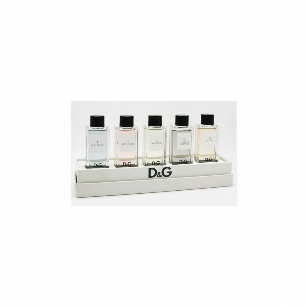 SET D&G KOLLEKTION 5 X 20 ML EDT SPLASH FLASCHE