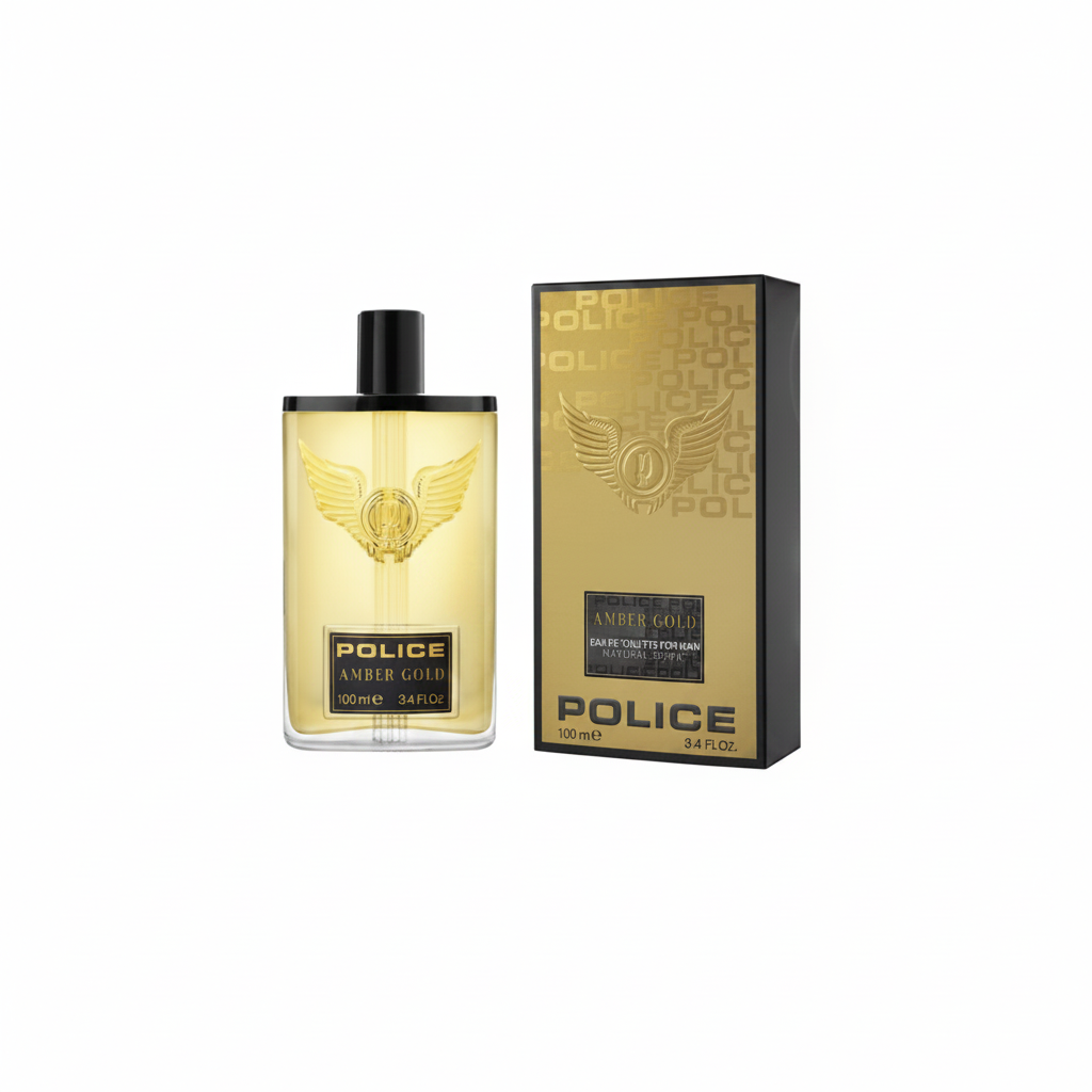 POLICE AMBER GOLD EDT FÜR HERREN 100ML