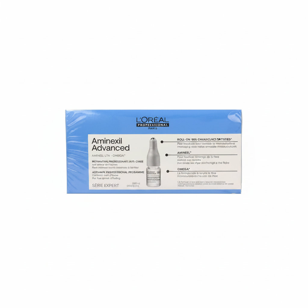 L'OREAL SERIE EXPERT PACKUNG MIT 10 AMINEXIL ADVANCED AMPULLEN