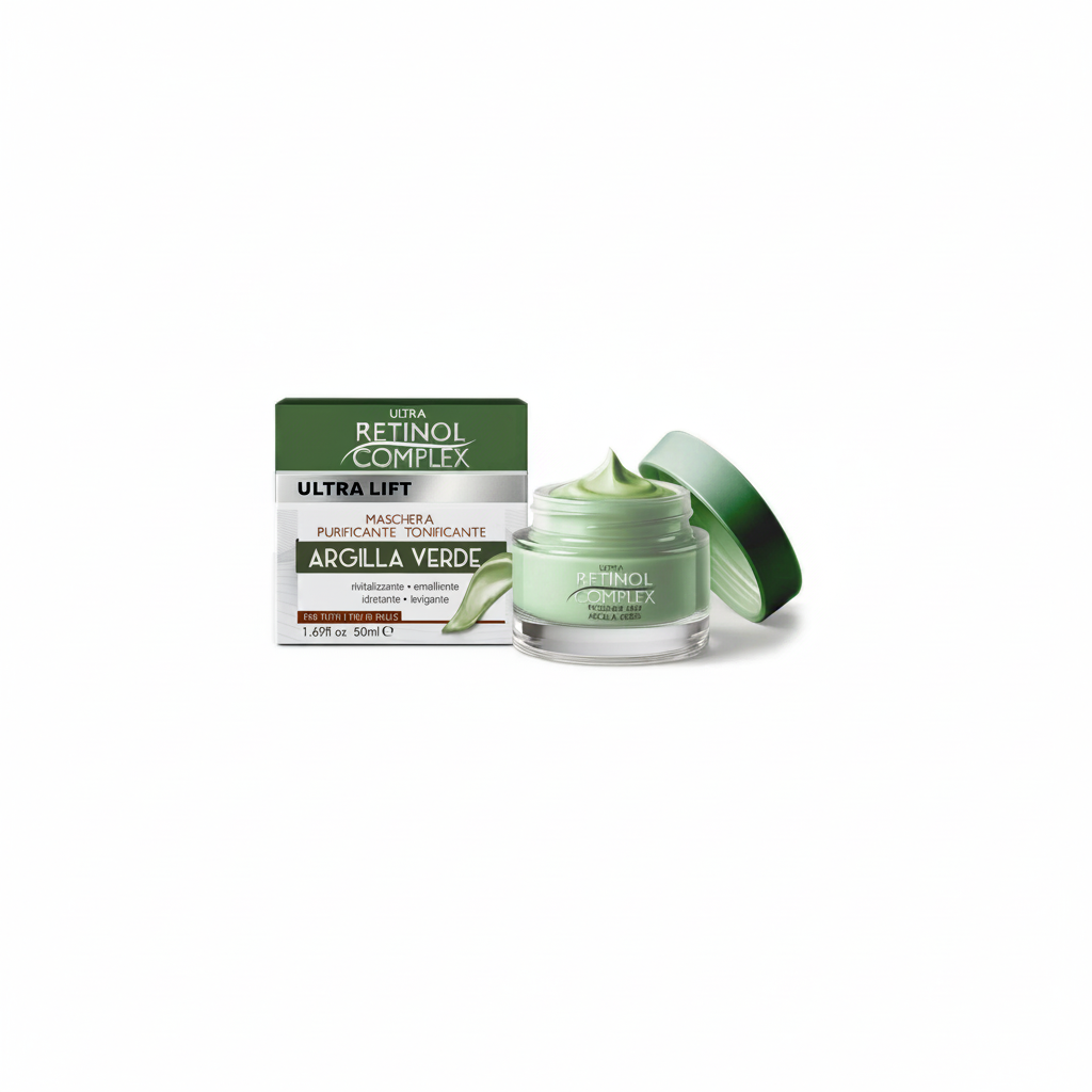 RETINOL COMPLEX REINIGENDE/STRAFFENDE MASKE GRÜNER TON 50ML
