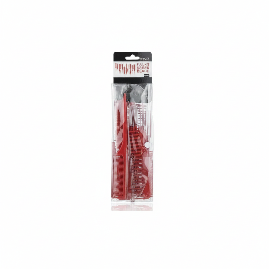 XANITALIA KOMPLETTSET RED HAIR UND BART