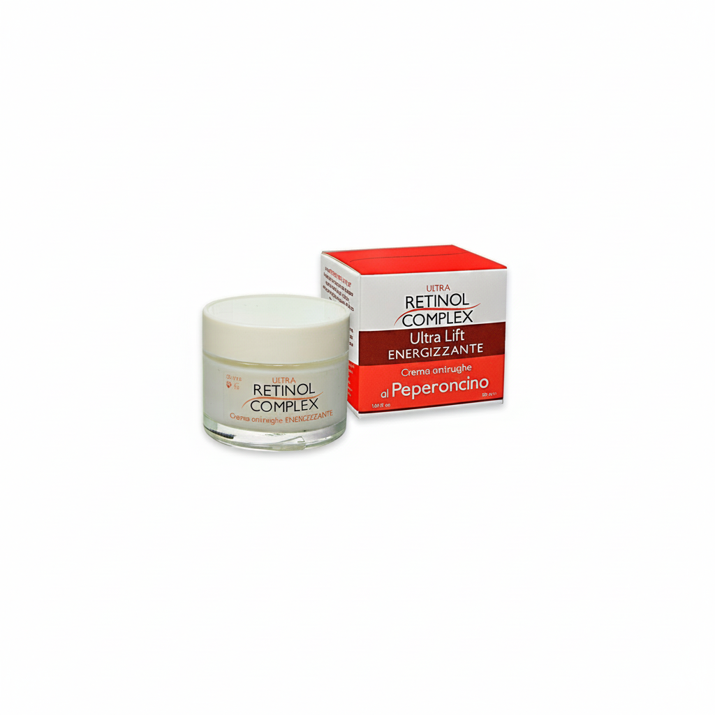 RETINOL COMPLEX ENERGIEGEBENDE ANTI-FALTEN GESICHTSCREME MIT CHILISCHOTE 50ML