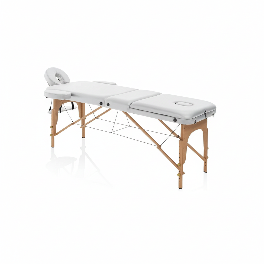 KLAPPBARE LIEGELIEGE MASTER COMFORT WOOD WEISS ART. 350.307