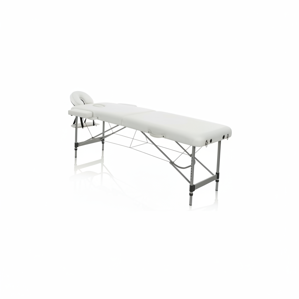 KLAPPBARE LIEGELIEGE MASTER ALUMINIUM WEISS ART. 350.309