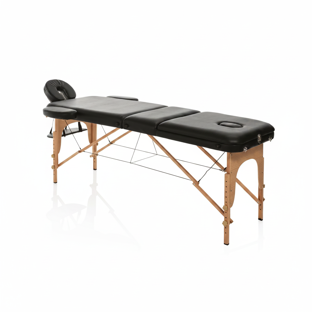 KLAPPBARE LIEGELIEGE MASTER COMFORT WOOD SCHWARZ ART. 350.308